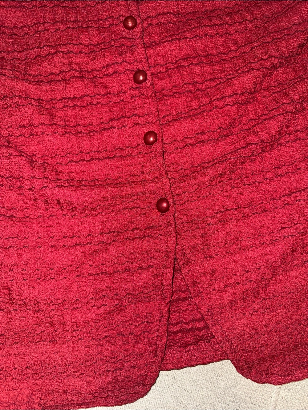 High Neck Textured Tank - Picture 2 of 4
